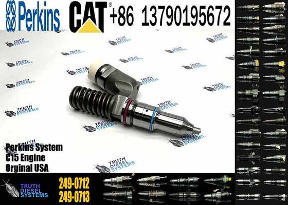 Diesel Engine Fuel Injector 249-0712 2490712 2490713 249-0713 Common Rail Nozzle for Caterpillar CAT C11 C13 Engine