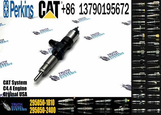 Excavator Parts Diesel Common Rail Injector 295050-0421 370-7287 3707287 295050-1810 418-3229 4183229