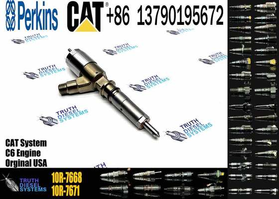 New Diesel Fuel Injector 321-0990 2645A743 10R-7668 2645A705 2645A709 2645A731 for Caterpillar C6.6 Perkins 1106D