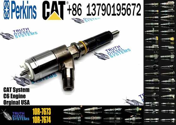 Diesel Engine Parts Injector 320-0690 Common Rail Fuel Injector 10R-7673 10R7673 for CAT C4.4 C6.6 Engine