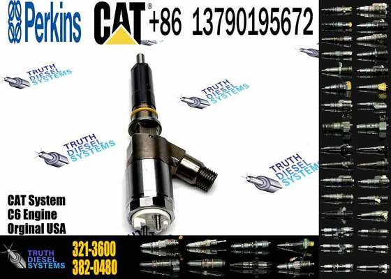 New Diesel Common Rail Injector 2645A745 321-3600 10-R7938 Injector for Excavator 320D Engine C7 C9 C6.6