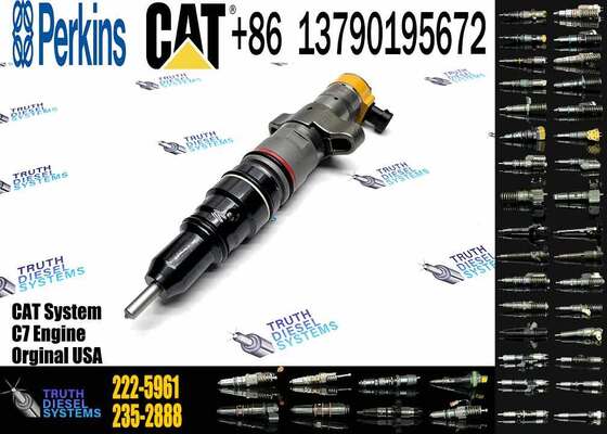 222-5961 Common Rail Fuel Injectors 241-3238 Diesel Injector 241-3239 241-3400 243-4502 for Cat Excavator Parts C7 Engine