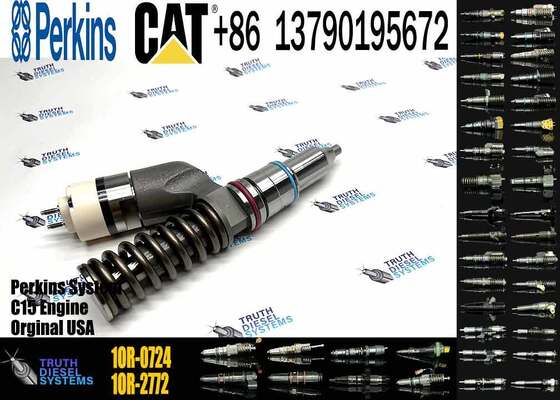 New Diesel Engine Injector 276-8307 374-0705 1OR-0724 253-0597 1OR-9787 20R-8048 Steel for Caterpillar C18 C15 Common Rail