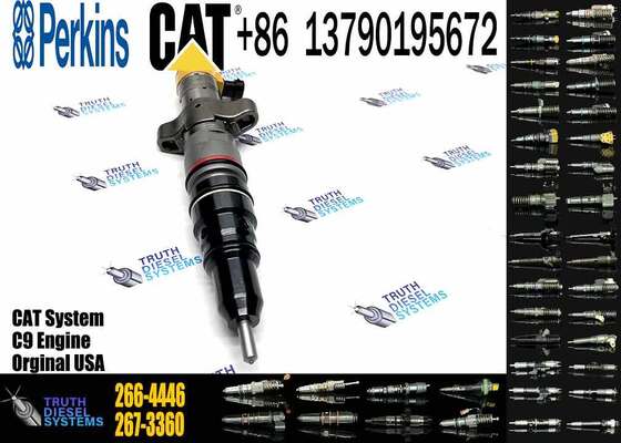 Diesel Fuel Injector 387-9433 3879433 for Excavator C9 Engine Common Rail Injector 336D 330D 266-4446 2664446