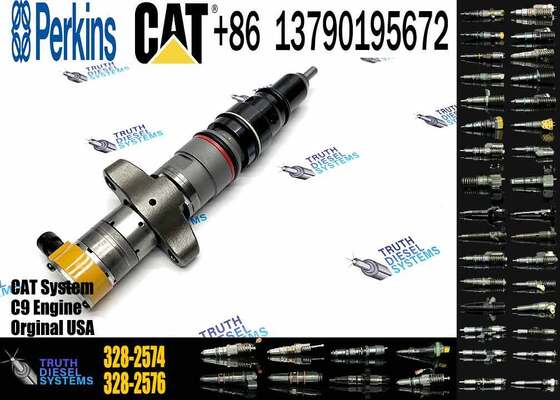 Excavator Part 387-9434 3879433 Fuel Injector 328-2574 254-4340 557-7633 E330D 336D Injector for Caterpillar C9 Engine Injector
