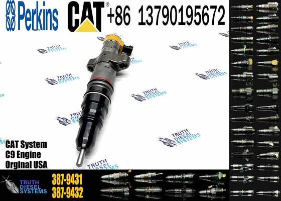 Excavator Fuel Injector 387-9433 for 330D 336D 340D C9 Diesel-Replaces 10R-7222 387-9431 459-8473 6 Month Warranty