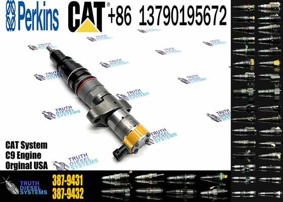 EexcavaStart Fuel Injector 387-9433 for 330D 336D 340D C9 Diesel-Replaces 10R-7222 387-9431 459-8473 6 Month Warranty
