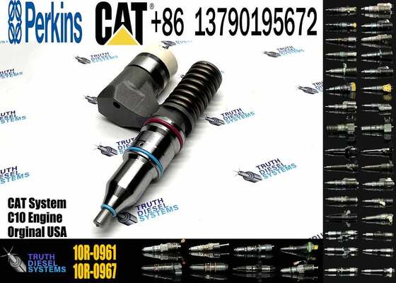 New Condition C12 Engine Diesel Fuel Injector 10R-0961 212-3469 203-3464 317-5279 350-7555 for Excavator Parts