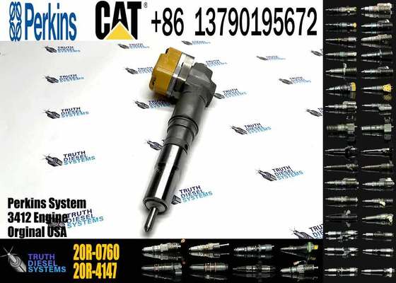 Taiwan Brand New Aftermarket Fuel Injector 20R-0760 20R0760 for D9R Engine Rebuild Kit