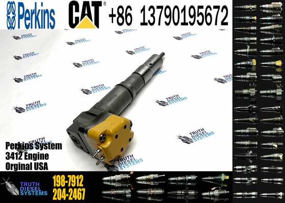 Common Rail Diesel Injector 198-7912 Excavator Parts Fuel Injectors 1987912 for CAT