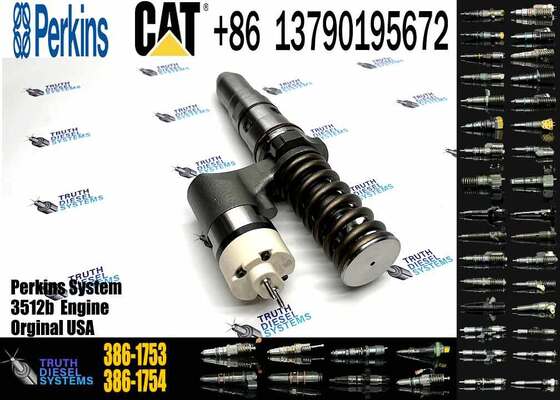 Heavy-duty Truck Engine Diesel Common Rail Injector 386-1753 for Injection Valve Oil Pump