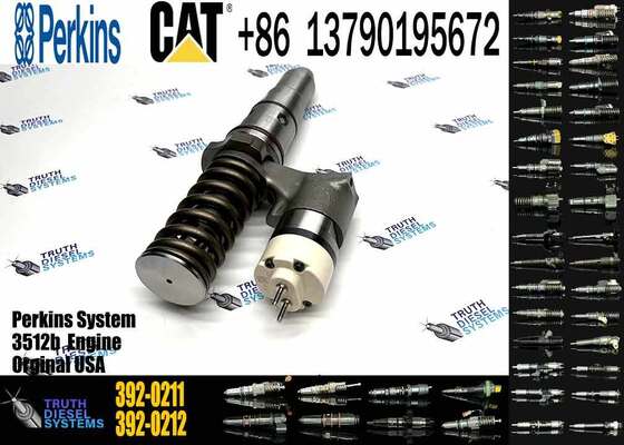 Electronic Fuel Injector 392-0211 3920211 20R-0849 20R0849 for C-aterpillar CAT Engine C3500B 3512B 3516B Excavator