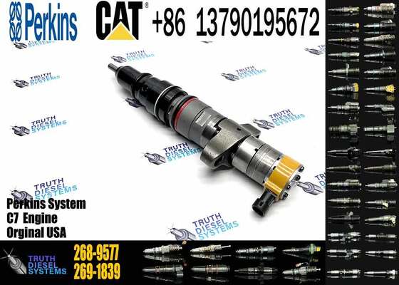 268-9577 Diesel Engine Fuel Injector Construction Machinery Engine Parts for C7 Engine 324d 325d 326d 329d Excavators
