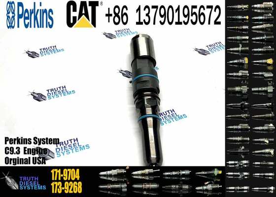 New Fuel Injector 171-9704 1719704 20R-5075 3861809 386-1809 382-0709 4563493 456-3493 for C9.3 D6T D7E