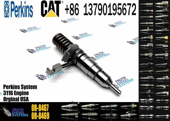 New Diesel Engine Injector Set for Ca-terpillar C3116 Common Rail Including 0R-3580 0R-0471 0R-8467 9Y-4982 127-8220 107-7734