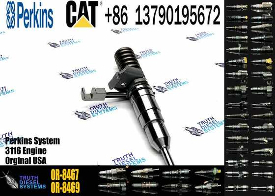 New Diesel Engine Injector Set for Ca-terpillar C3116 Common Rail Including 0R-3580 0R-0471 0R-8467 9Y-4982 127-8220 107-7734