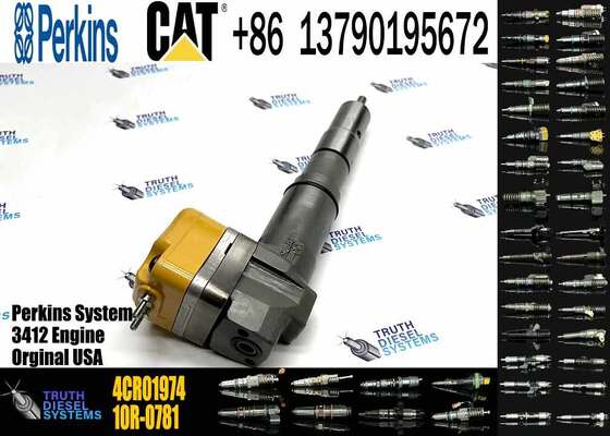 New 3412E 3408 Diesel Fuel Injector for Excavator Engine Parts 232-1171 10R-1267 232-1183 10R-1266 4CR01974