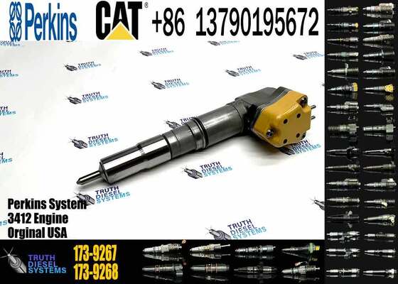 Excavator Parts Fuel Injector Excavator Accessories Diesel Motor Parts 1747526 174-7526 for C-aterpillar CAT 3412E 651E 657E 69D