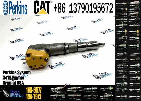 New 3412 Diesel Engine Fuel Injector 111-7916 198-4752 20R-5392 198-6877 232-1170 for Excavator Parts Condition New