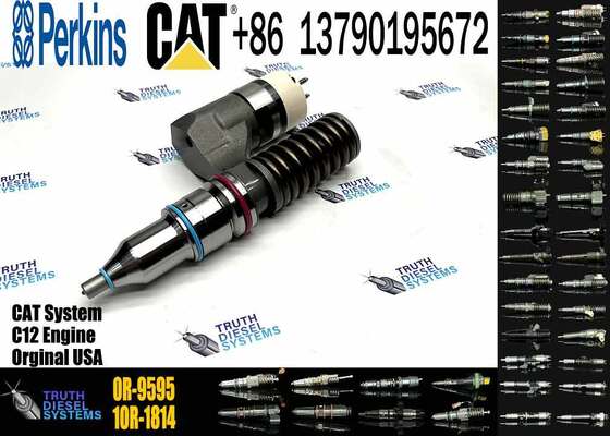 Fuel Injector Assembly 153-7923 0r-9595 Suitable for Carter C12 3176b Engineering Machinery Engine