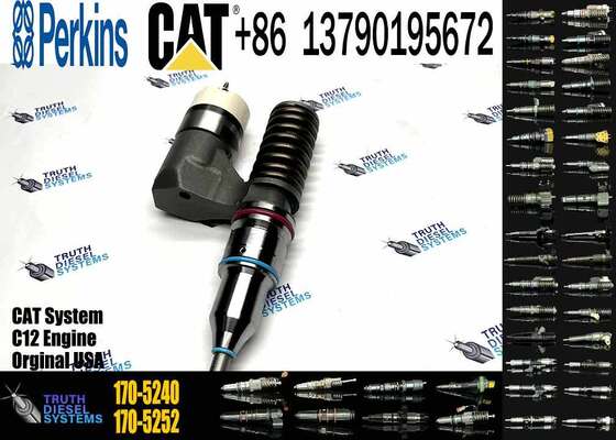 Excavator Injector 1705240 170-5240 20R0055 20R-0055 3175278 317-5278 for C12 Engine Parts Diesel Nozzle Assembly Auto Parts