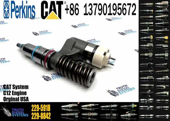 Excavator Injector 10R1814 10R-1814 2295918 229-5918 for C12 Engine Parts Diesel Nozzle Assembly