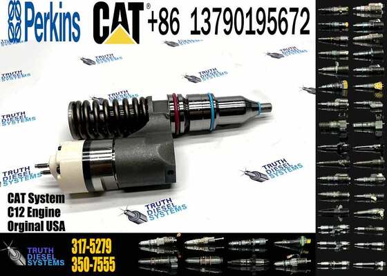 New Condition C12 Engine Diesel Fuel Injector 10R-0961 212-3469 203-3464 317-5279 350-7555 for Excavator Parts