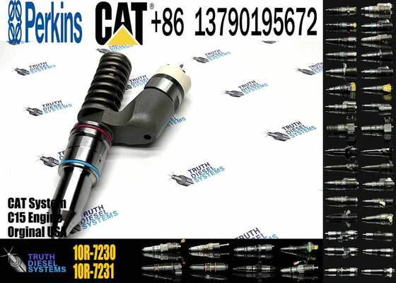 Excavator Injector 2915911 291-5911 10R7230 10R-7230 for C18 Engine Parts Diesel Nozzle Assembly