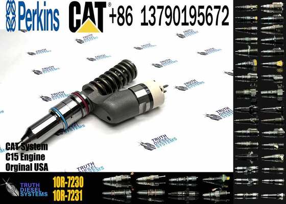 Excavator Injector 2915911 291-5911 10R7230 10R-7230 for C18 Engine Parts Diesel Nozzle Assembly