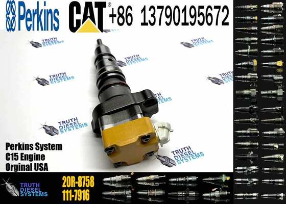 Excavator Injector 20R-8758 20R-0758 20R0758 232-1175 2321175 174-7526 1747526 159-0835 for 3126 Engine Parts Diesel Nozzle Assembly
