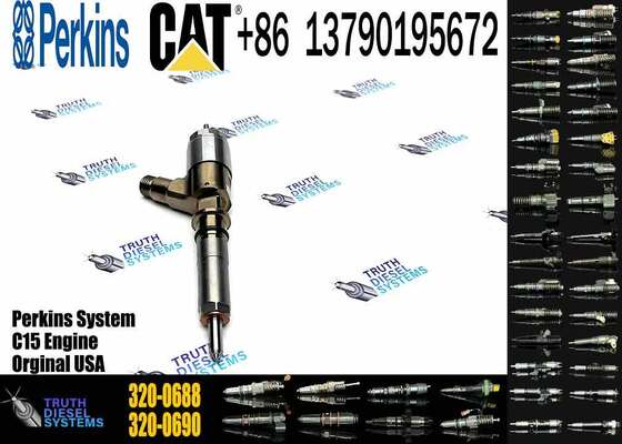 High Pressure Diesel Fuel Common Rial Injector 320-0688 10r-7939 2645A748 for C6.6 Engine Auto Parts Common Rail Injector