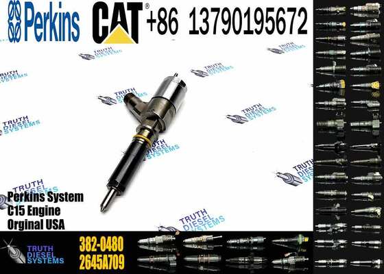 New Condition C6 Engine Diesel Fuel Injector 320-0690 320-0680 2645A709 295-9130 382-0480 Injector Parts for Excavator