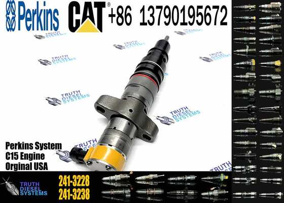 New Excavator Diesel Injector Model 238-8901 328-2586 241-3228 10R-4763 241-3238 Replacement for C-a-t C7 Injector 387-9427