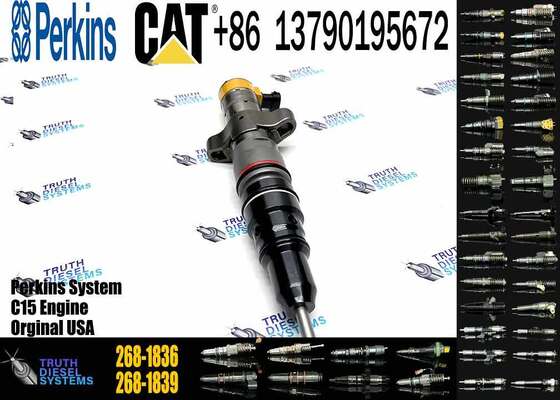 High Quality Common Rail Injector 268-1835 268-1836 259-1411 295-9166 276-8307 for CAT C7 C9 Engine