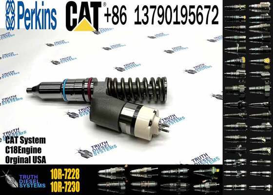 Excavator Injector 2113028 211-3028 10R7228 10R-7228 for C18 Engine Parts Diesel Nozzle Assembly