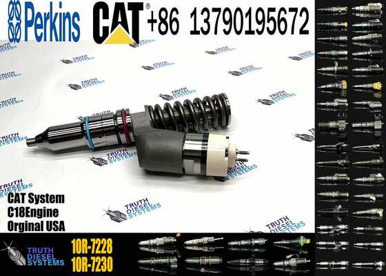 Excavator Injector 2113028 211-3028 10R7228 10R-7228 for C18 Engine Parts Diesel Nozzle Assembly