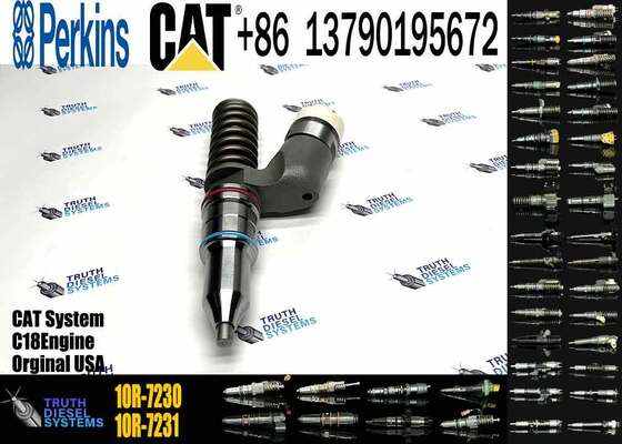 10R-7230 10R7230 291-5911 Fuel Injector for Engine C15 C18 Truck 772G Loader 988K Dozer 834K Excavator 390F