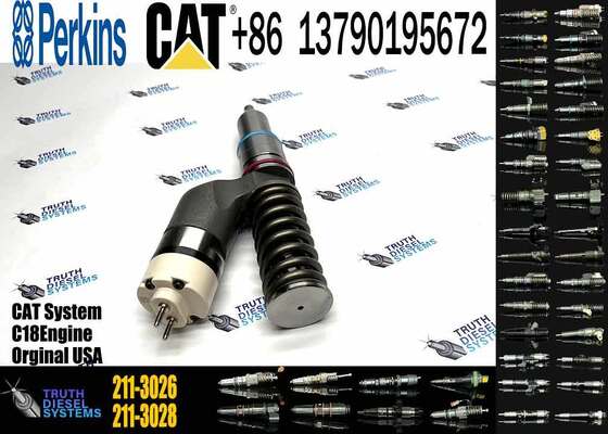 Diesel C32 Truck Engine Fuel Injector 10R-8988 291-5911 211-3026 for Overpressure Durability Usage