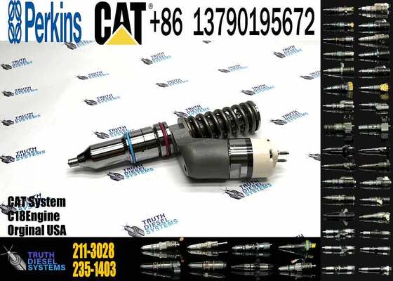 NEW 2113028 211-3028 Diesel Fuel Injector 2010565 201-0565 10R7228 10R7228 for Engine 3406E C15 C18 C27 C32