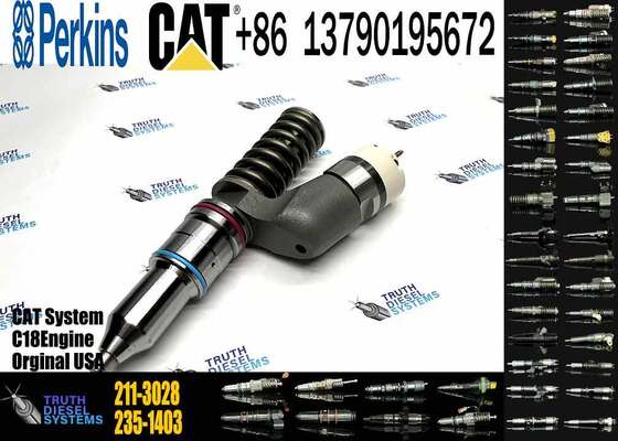 NEW 2113028 211-3028 Diesel Fuel Injector 2010565 201-0565 10R7228 10R7228 for Engine 3406E C15 C18 C27 C32