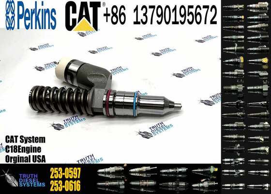 C32 C18 276-8307 10R-7231 253-0597 Diesel Engine Replacement New Remanufactured Injector for Cat-erpillar Generator SR4 Engine