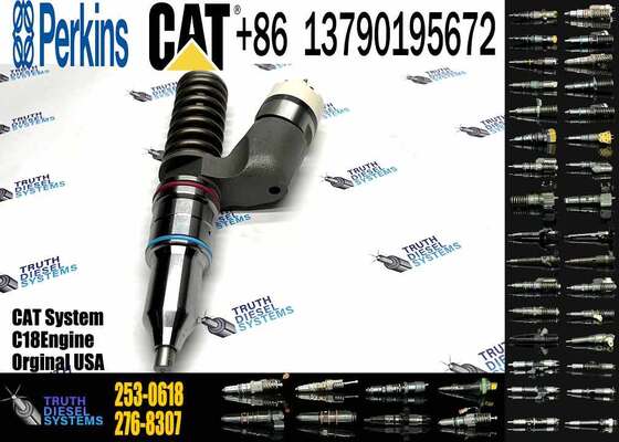 253-0618 10R-2772 244-7718 Heavy Duty EUI Diesel Injector for C15 C18 Engine Excavator