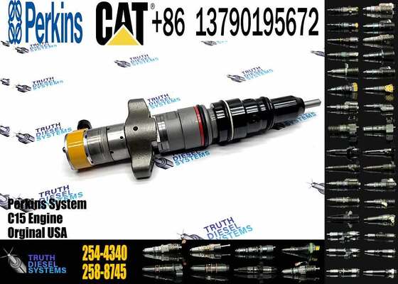 E324D E325D Excavator Parts D6R C9 Fuel Injector 254-4340 20R-8066