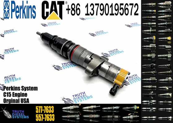New C-aterpillar for CAT C9 Engine Fuel Injector Model 557-7637 573-4231 577-7633 for Diesel Fuel