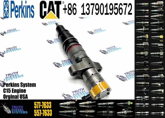 New C-aterpillar for CAT C9 Engine Fuel Injector Model 557-7637 573-4231 577-7633 for Diesel Fuel