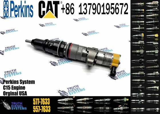 New C-aterpillar for CAT C9 Engine Fuel Injector Model 557-7637 573-4231 577-7633 for Diesel Fuel