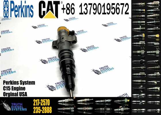 New C-9 Engine Diesel Fuel Injector 236-0962 217-2570 10R-7225 10R-7224 for Excavator Parts Condition