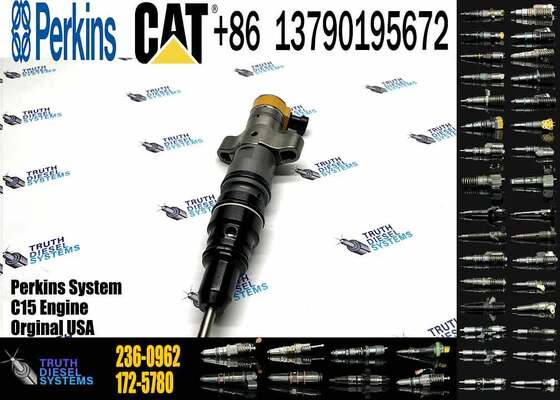 New C-9 Engine Diesel Fuel Injector 236-0962 217-2570 10R-7225 10R-7224 for Excavator Parts Condition