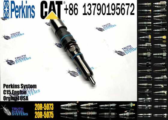 New Fuel Injector 20R-5073 20R5073 20R-5075 3861809 386-1809 382-0709 4563493 456-3493