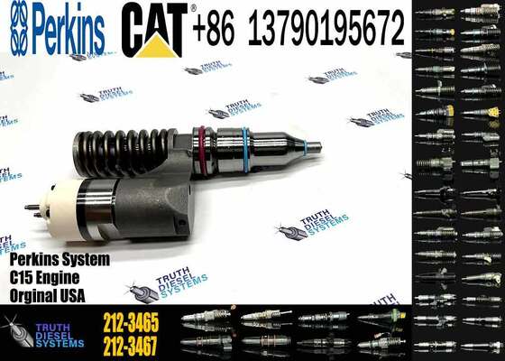 Excavator Injector 1165426 116-5426 1660155 166-0155 2123465 212-3465 for C12 Engine Parts Diesel Nozzle Assembly